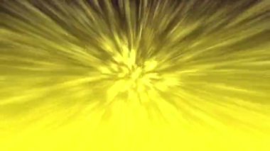 Merkezden sürekli bir ışık akışı yayıldı..