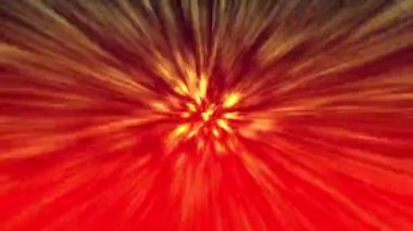 Merkezden sürekli bir ışık akışı yayıldı..