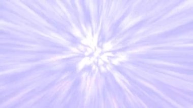 Merkezden sürekli bir ışık akışı yayıldı..