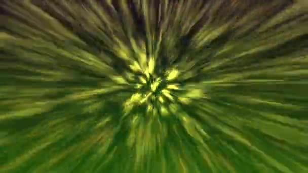 一道连续的光流从中心射出 — 图库视频影像
