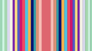 Renkli çizgiler modern ve güzel bir görünüş için sürekli hareket eder..