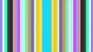 Renkli çizgiler modern ve güzel bir görünüş için sürekli hareket eder..