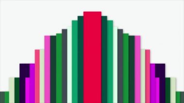Colorful lines move continuously for a modern and beautiful look.