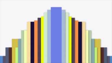 Colorful lines move continuously for a modern and beautiful look.