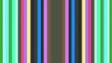 Renkli çizgiler modern ve güzel bir görünüş için sürekli hareket eder..
