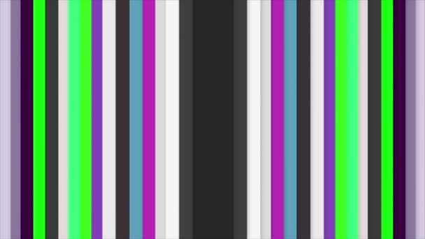 Líneas Colores Mueven Continuamente Para Aspecto Moderno Hermoso — Vídeos de Stock
