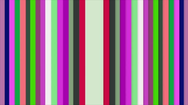 Linhas Coloridas Movem Continuamente Para Visual Moderno Bonito — Vídeo de Stock