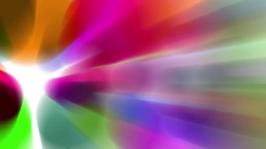 Işık huzmeleri aralıksız yayılıyor, parlak ve güzel görünüyorlar..