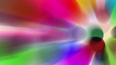 Işık huzmeleri aralıksız yayılıyor, parlak ve güzel görünüyorlar..