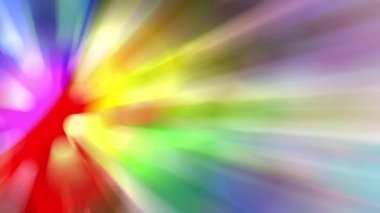 Işık huzmeleri aralıksız yayılıyor, parlak ve güzel görünüyorlar..