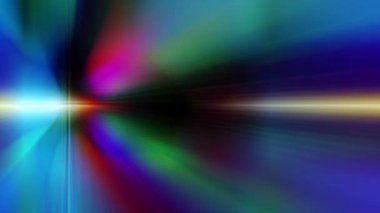 Işık huzmeleri aralıksız yayılıyor, parlak ve güzel görünüyorlar..