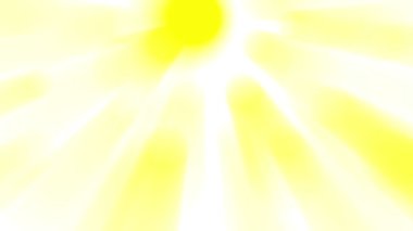 Işık huzmeleri aralıksız yayılıyor, parlak ve güzel görünüyorlar..