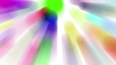 Işık huzmeleri aralıksız yayılıyor, parlak ve güzel görünüyorlar..