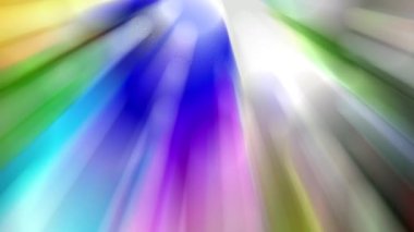 Işık huzmeleri aralıksız yayılıyor, parlak ve güzel görünüyorlar..