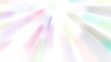 Işık huzmeleri aralıksız yayılıyor, parlak ve güzel görünüyorlar..