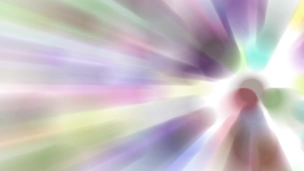 Nepřetržité Paprsky Světla Vypadají Klasické Okouzlující — Stock video