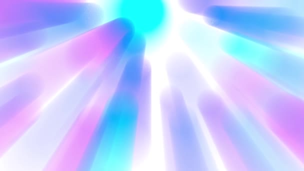 Beams Light Spread Continuously Looking Bright Beautiful — Video Stock