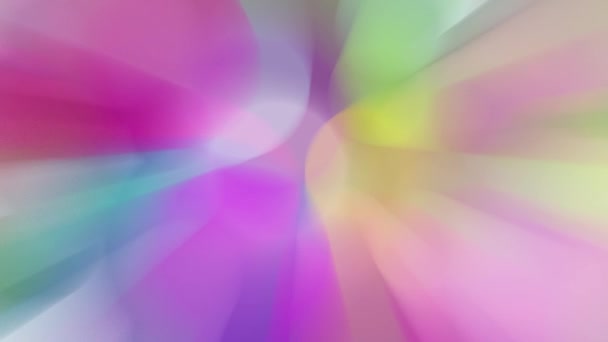 Brightly Colored Beams Light Moving Continuously Looking Bright — Video Stock