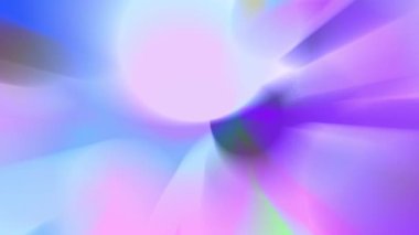 Parlak renkli ışık demetleri sürekli hareket ediyor, parlak görünüyorlar..