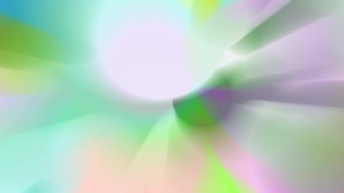 Parlak renkli ışık demetleri sürekli hareket ediyor, parlak görünüyorlar..