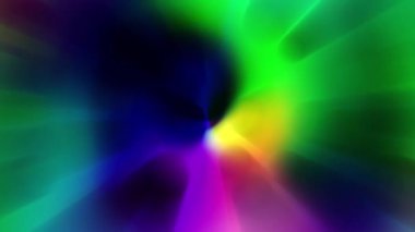 Parlak renkli daireler sürekli hareket ediyor, parlak görünüyorlar..