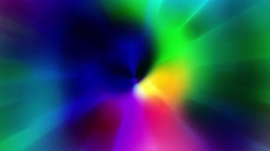 Parlak renkli daireler sürekli hareket ediyor, parlak görünüyorlar..