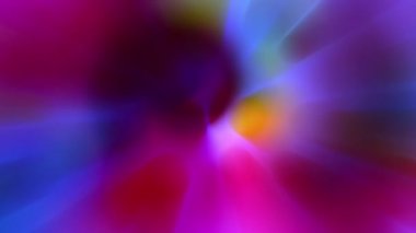 Parlak renkli daireler sürekli hareket ediyor, parlak görünüyorlar..