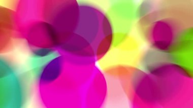 Renkli ışık demetleri yavaşça hareket etti, parlak görünüyordu..