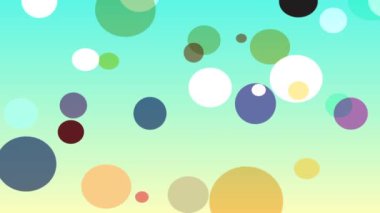 Renkli ışık demetleri yavaşça hareket etti, parlak görünüyordu..