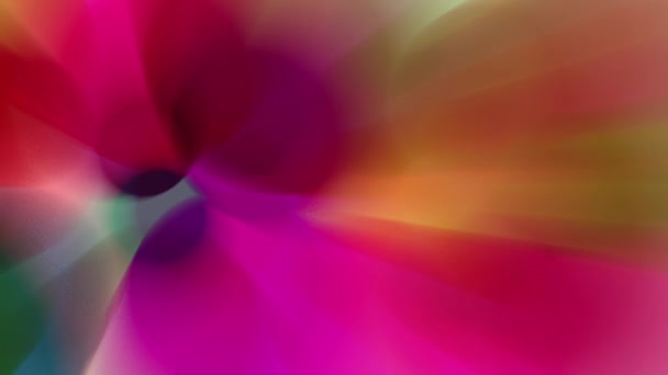 Brightly Colored Beams Light Moving Continuously Looking Bright — Video Stock