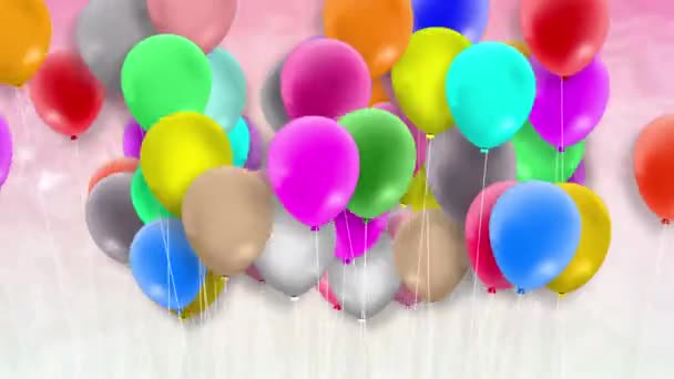 Brightly Colored Balloons Were Constantly Swaying — Video