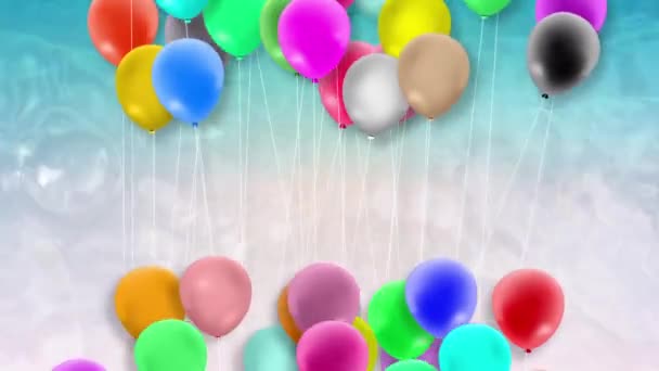 Brightly Colored Balloons Were Constantly Swaying — 비디오