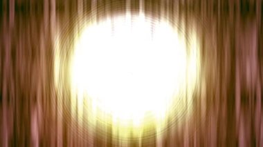 Merkezden sürekli bir ışık akışı yayıldı..