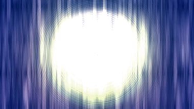 Merkezden sürekli bir ışık akışı yayıldı..