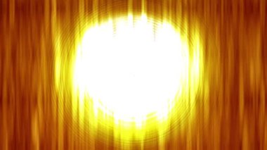 Merkezden sürekli bir ışık akışı yayıldı..