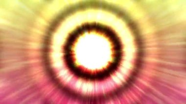 Işık demeti sürekli hareket eder, parlak ve güzel görünür..