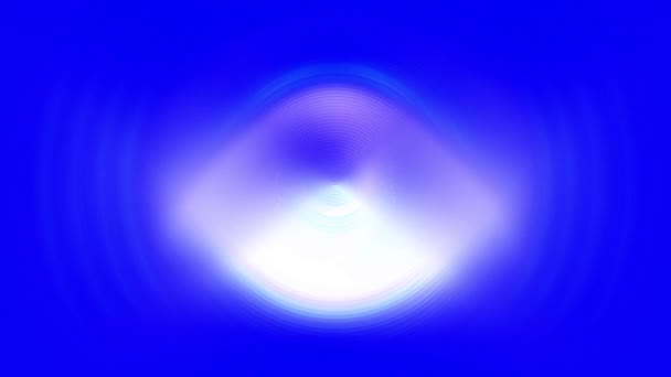 Beam Light Travels Continuously Away Center — Video Stock