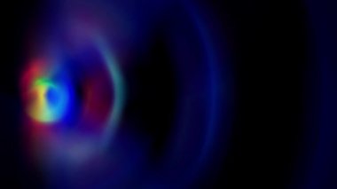 Renkli ışık huzmeleri sürekli hareket ediyordu. Gizemli ve romantik görünüyorlardı..