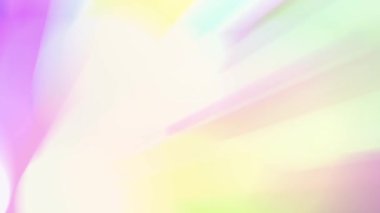 Sürekli hareket eden renkli ışık huzmeleri, parlak ve güzel görünüyor..