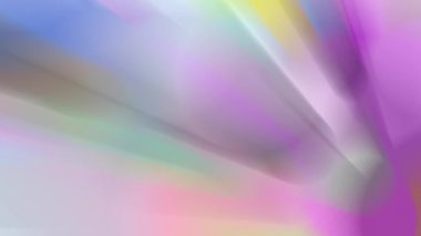 Sürekli hareket eden renkli ışık huzmeleri, parlak ve güzel görünüyor..