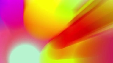 Sürekli hareket eden renkli ışık huzmeleri, parlak ve güzel görünüyor..