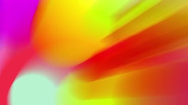 Sürekli hareket eden renkli ışık huzmeleri, parlak ve güzel görünüyor..