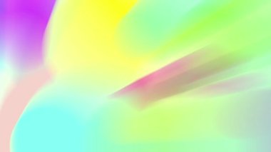 Sürekli hareket eden renkli ışık huzmeleri, parlak ve güzel görünüyor..