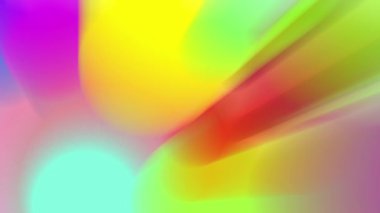 Sürekli hareket eden renkli ışık huzmeleri, parlak ve güzel görünüyor..