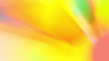 Sürekli hareket eden renkli ışık huzmeleri, parlak ve güzel görünüyor..