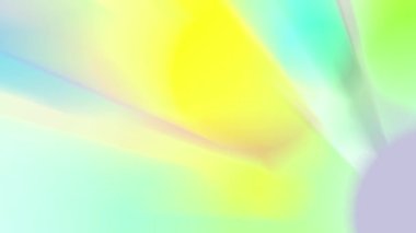 Sürekli hareket eden renkli ışık huzmeleri, parlak ve güzel görünüyor..