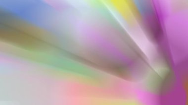 Sürekli hareket eden renkli ışık huzmeleri, parlak ve güzel görünüyor..