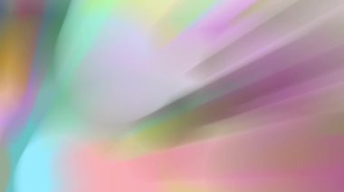 Sürekli hareket eden renkli ışık huzmeleri, parlak ve güzel görünüyor..