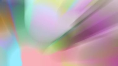 Sürekli hareket eden renkli ışık huzmeleri, parlak ve güzel görünüyor..