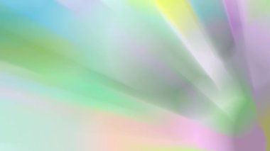 Sürekli hareket eden renkli ışık huzmeleri, parlak ve güzel görünüyor..